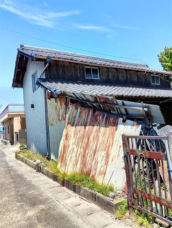 愛西市木造家屋解体工事