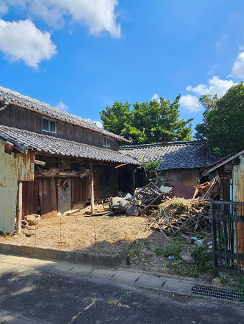愛西市木造家屋解体工事
